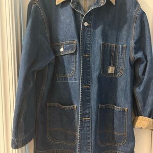 Rare Vintage 80s Ralph Lauren polo country denim barn chore jacket size large